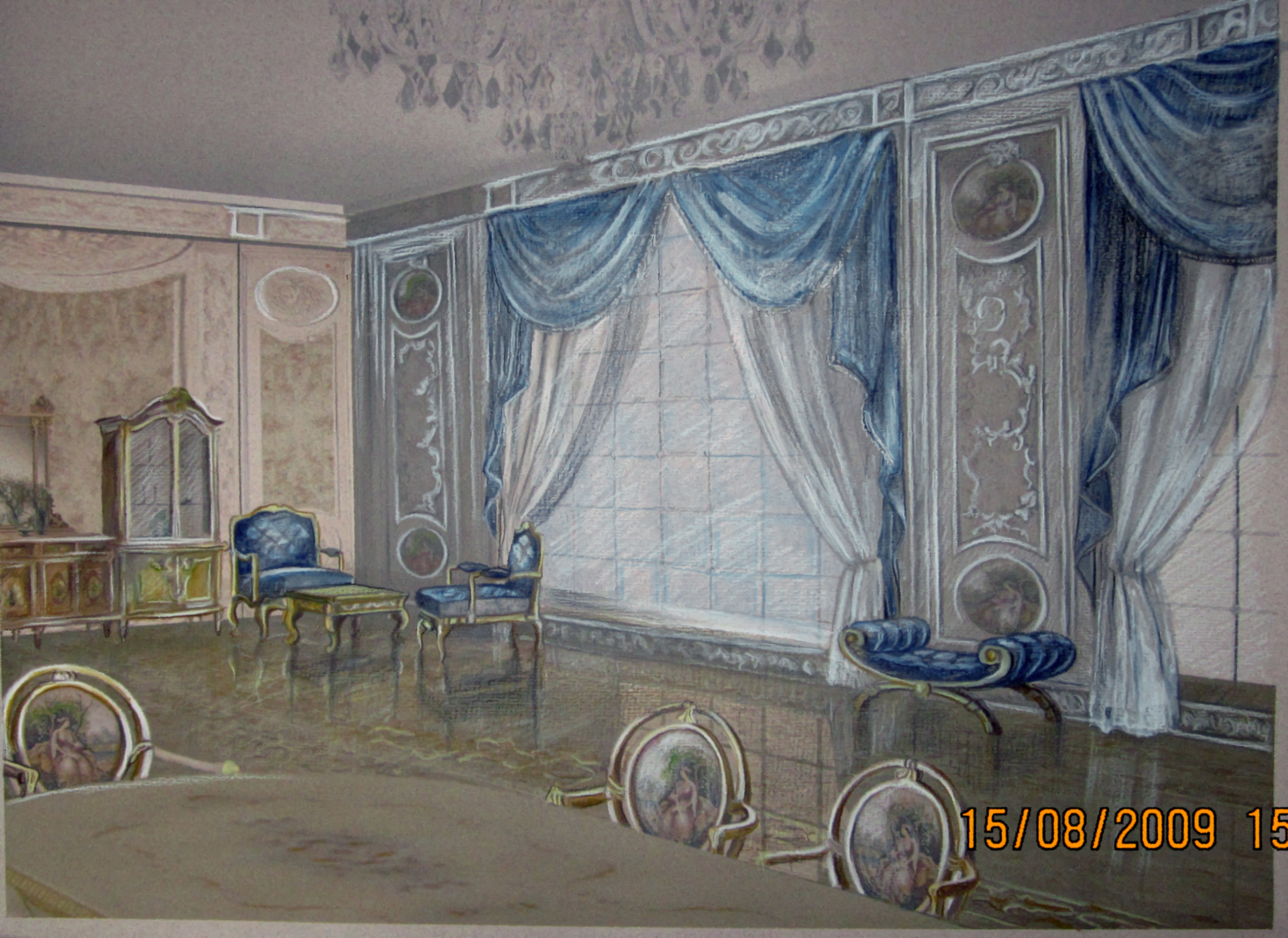 Эскиз к столовой