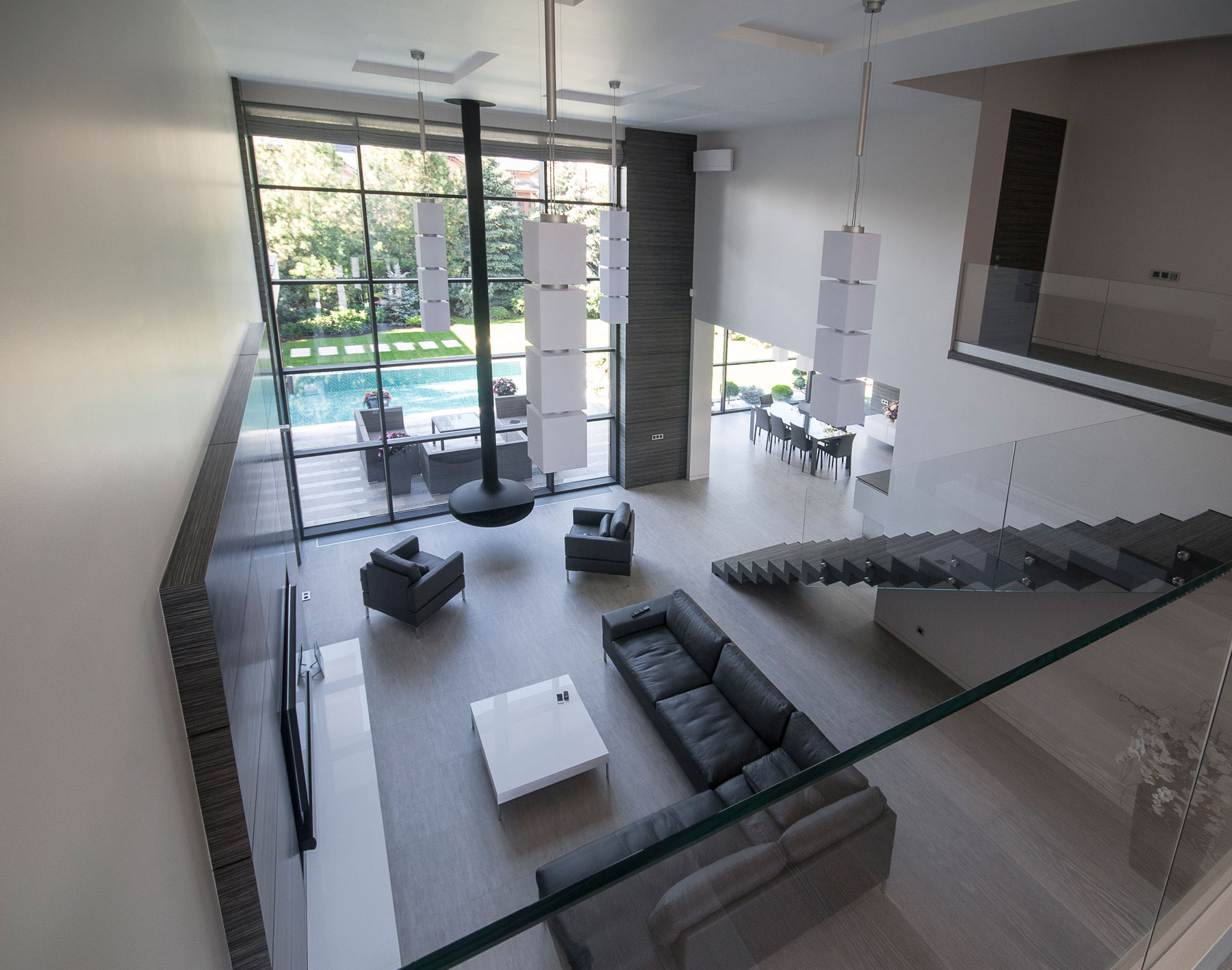 дом в стиле МИНИМАЛИЗМ (интерьер)