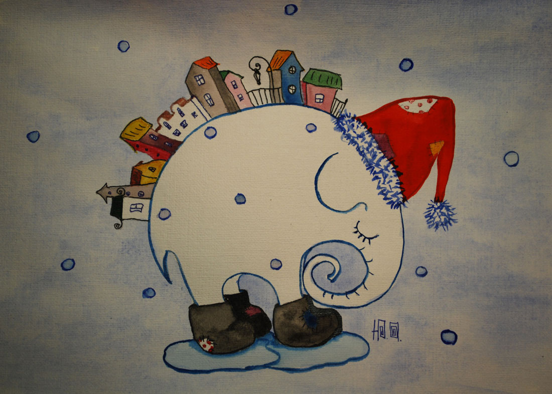 Зима в городе "Ю"