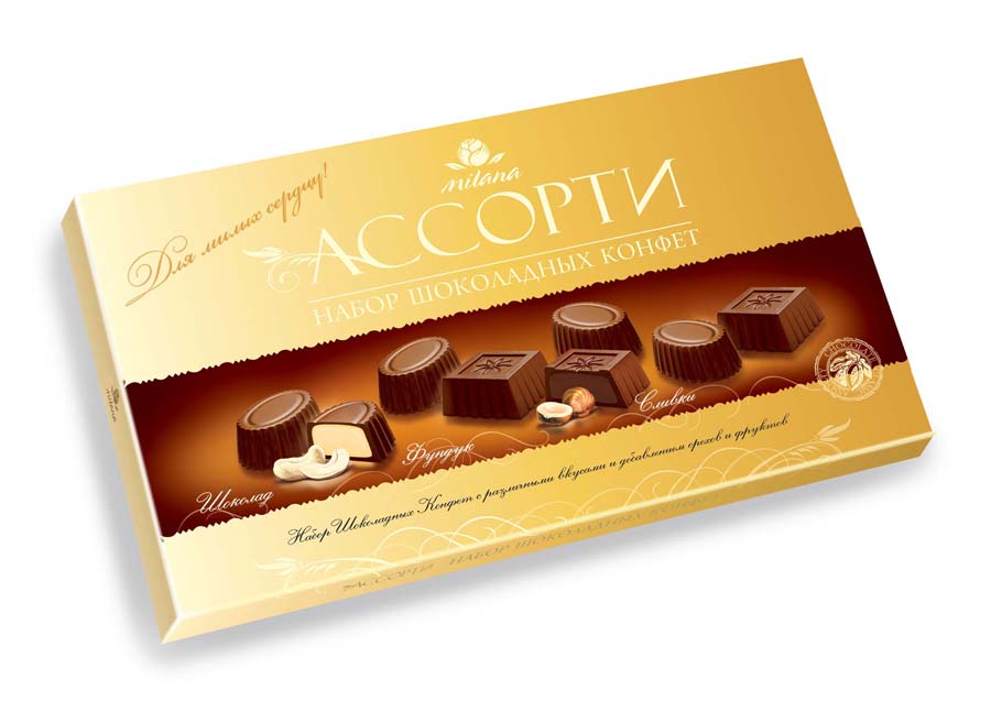 Дизайн упаковки "Assorty Gold"