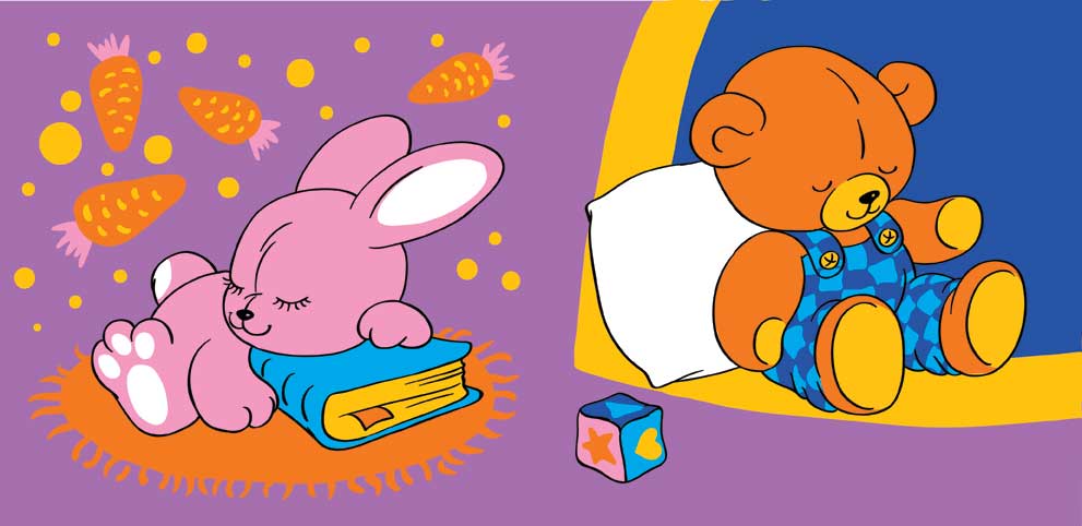 спят усталые игрушки