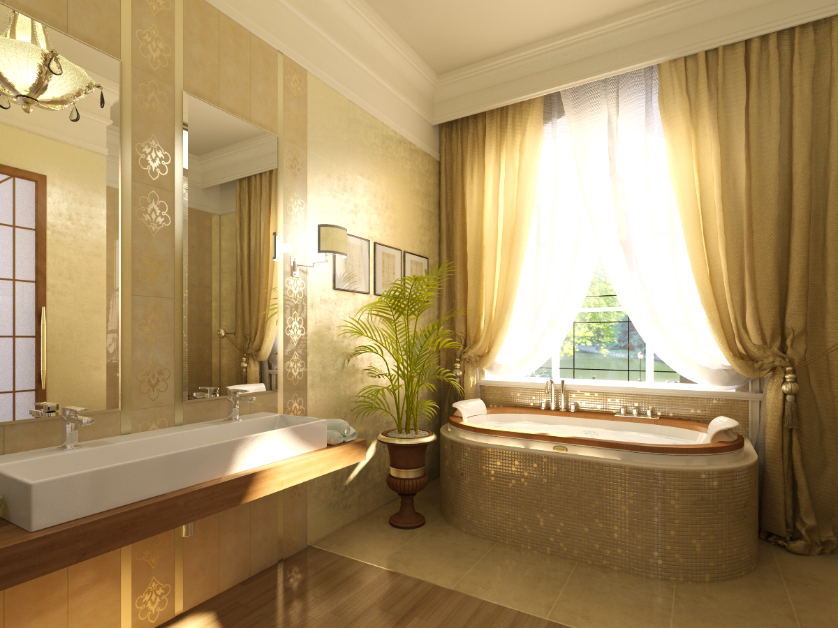 Дом "Центр"_Ванная комната_вид3