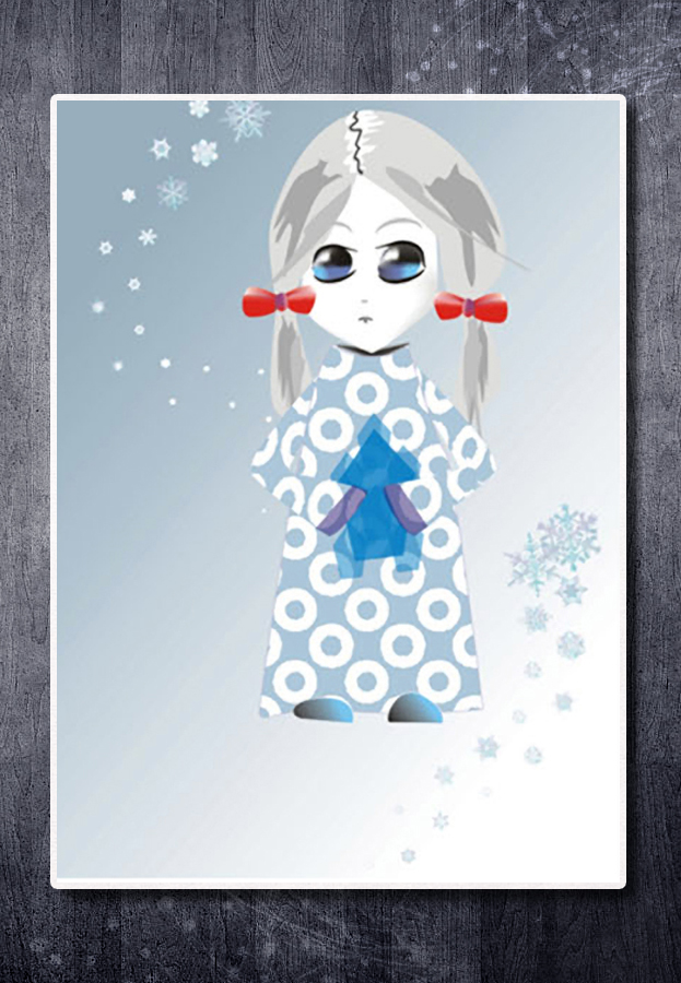 Иллюстрация. Девочка