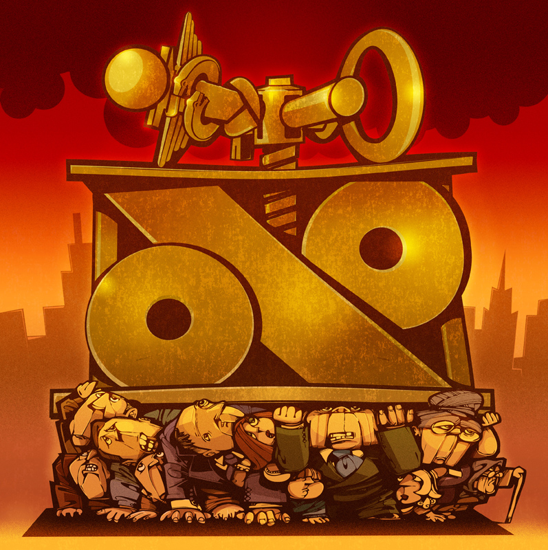 "Налоги", обложка Русский Newsweek