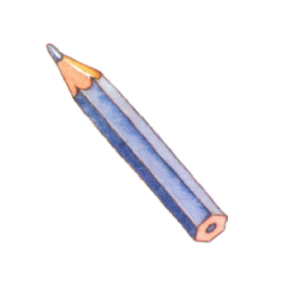 акварель "карандаш"