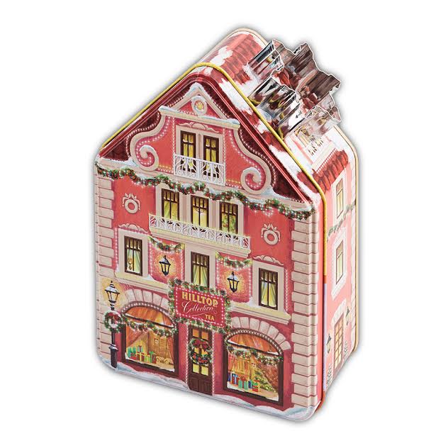 Новогодняя жестяная упаковка "Hilltop"