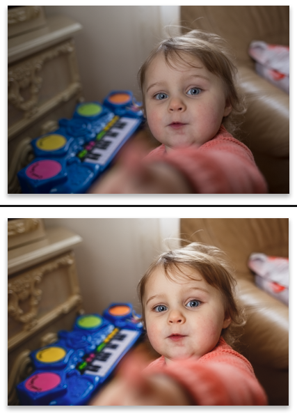 Обработка детского фото