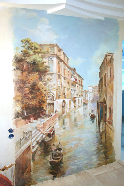 роспись стены