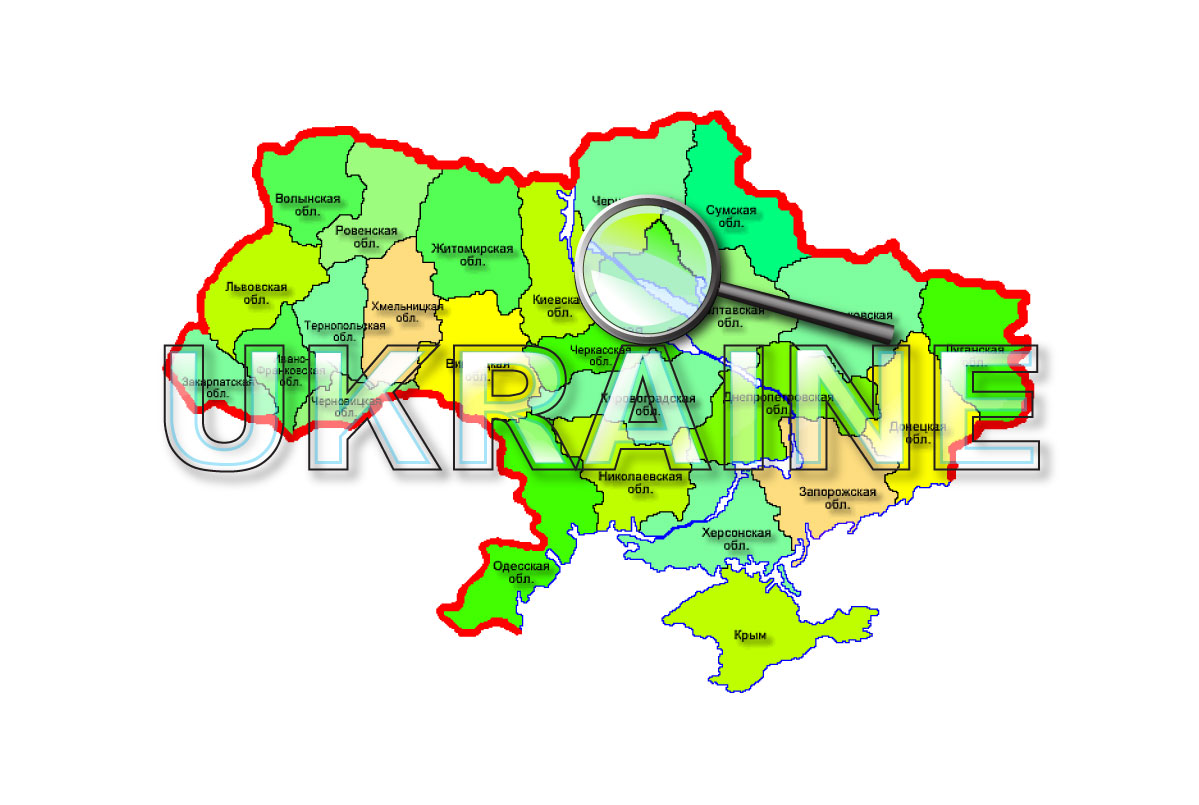 Map of Ukraine
