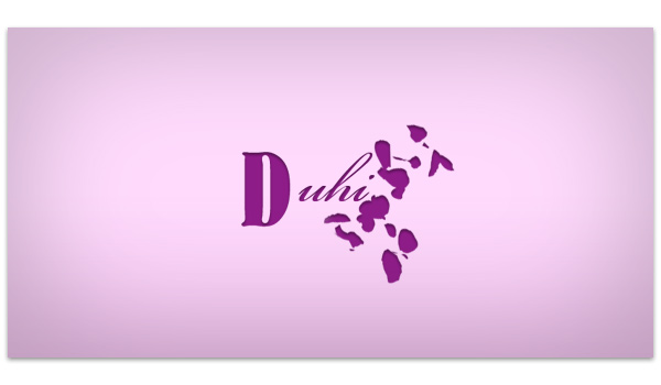 Создание логотипа "Duhi"
