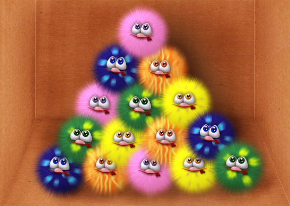 Обложка для альбома "Пушистики"