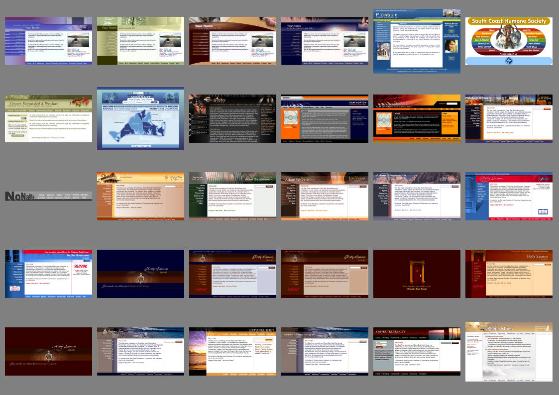 Варианты дизайна сайтов (часть 10)