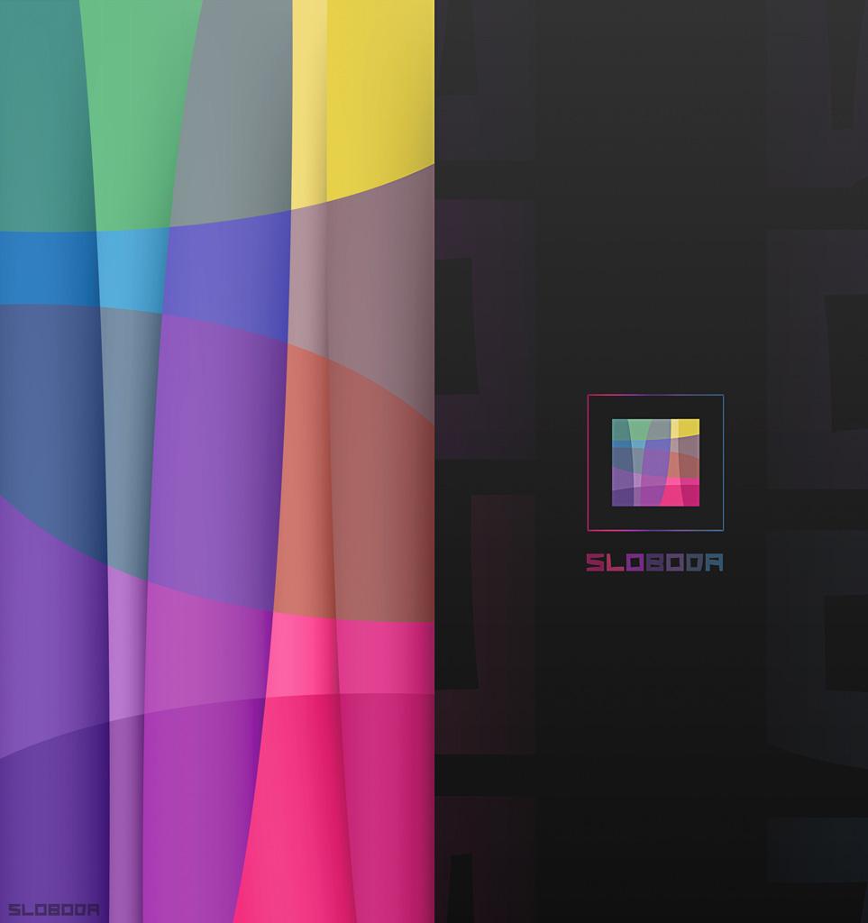 Буклет и логотип для Арт галереи Sloboda