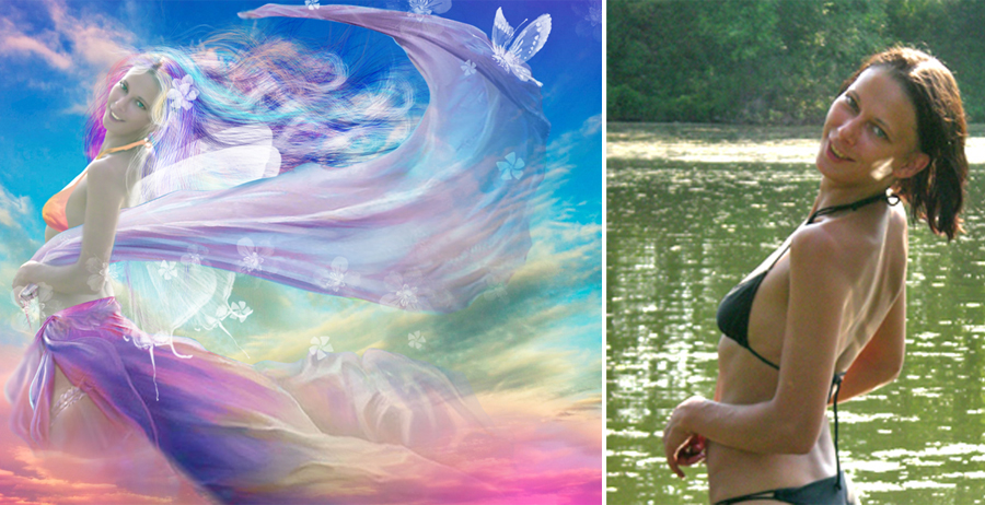 Коллаж для обложки фотокниги