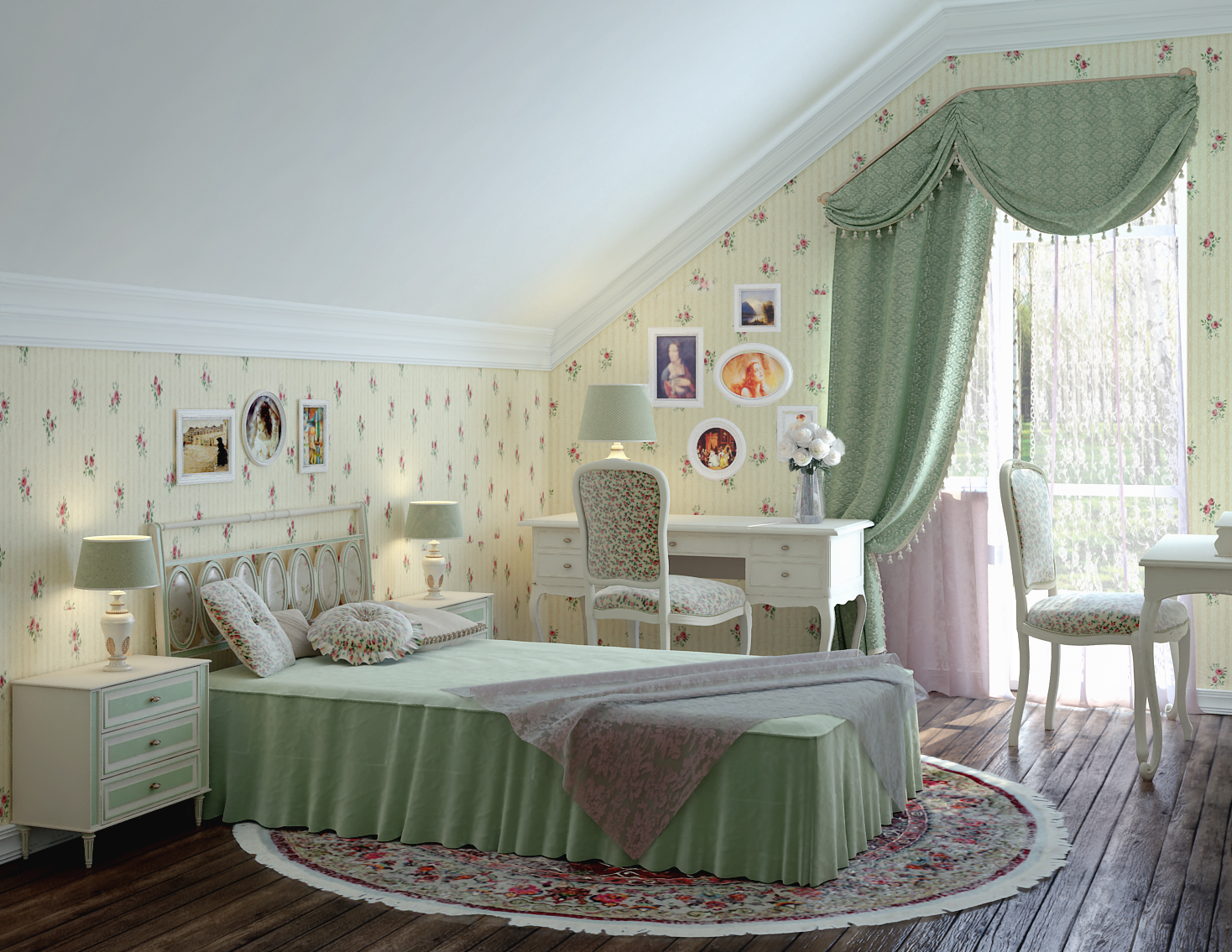 дом 2 спальня детская2