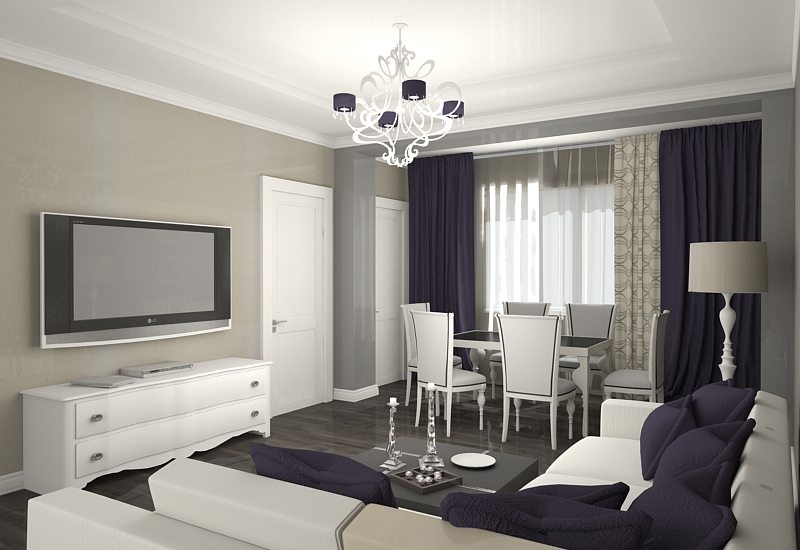 гостиная в стиле прованс 02