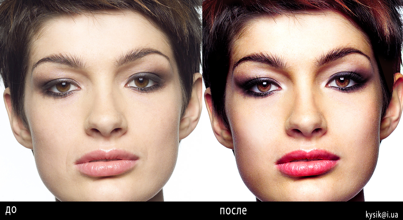 Ретушьцветокоррекция