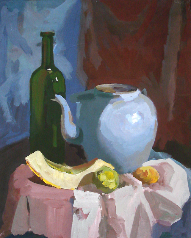 Натюрморт, темпера