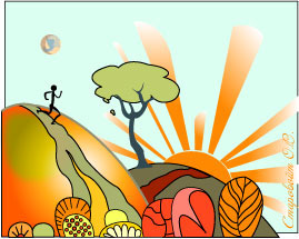 Пейзаж "Осень".