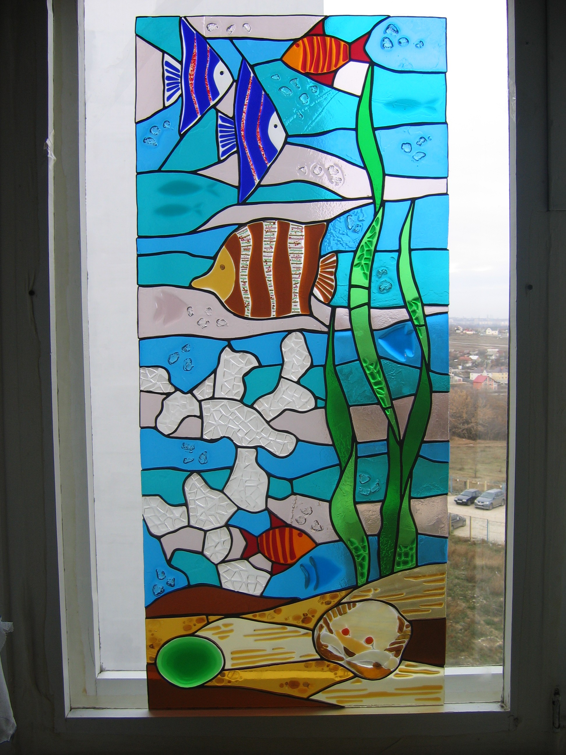 витраж "тиффани"