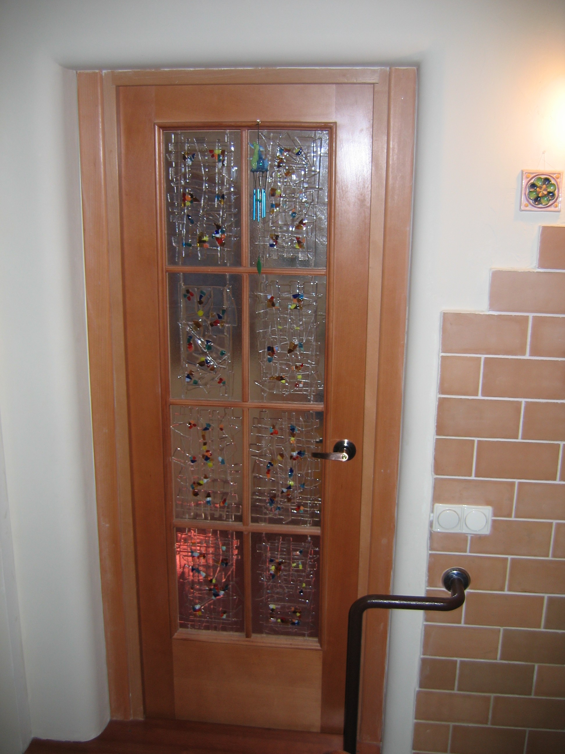 вставки из цветного стекла "фьюзинг"