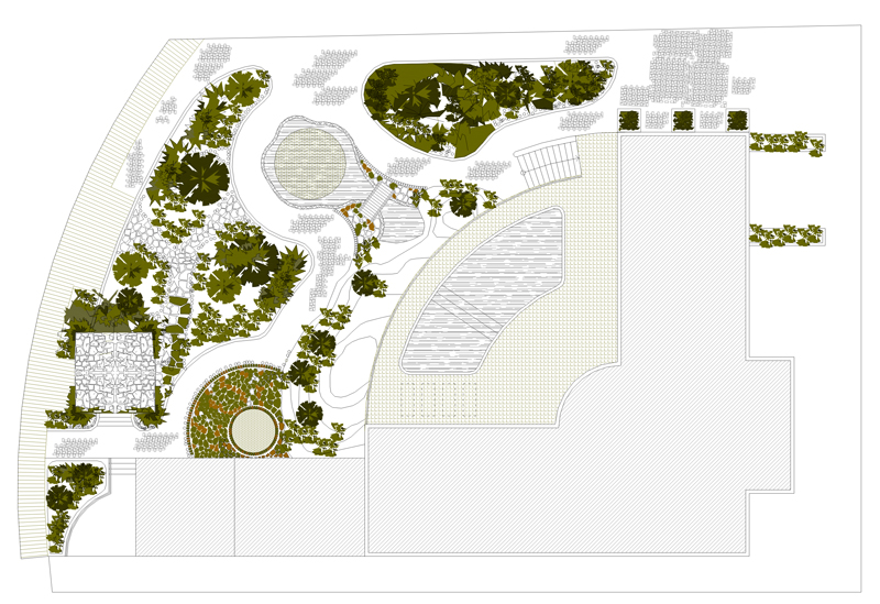 проектирование двора 4
