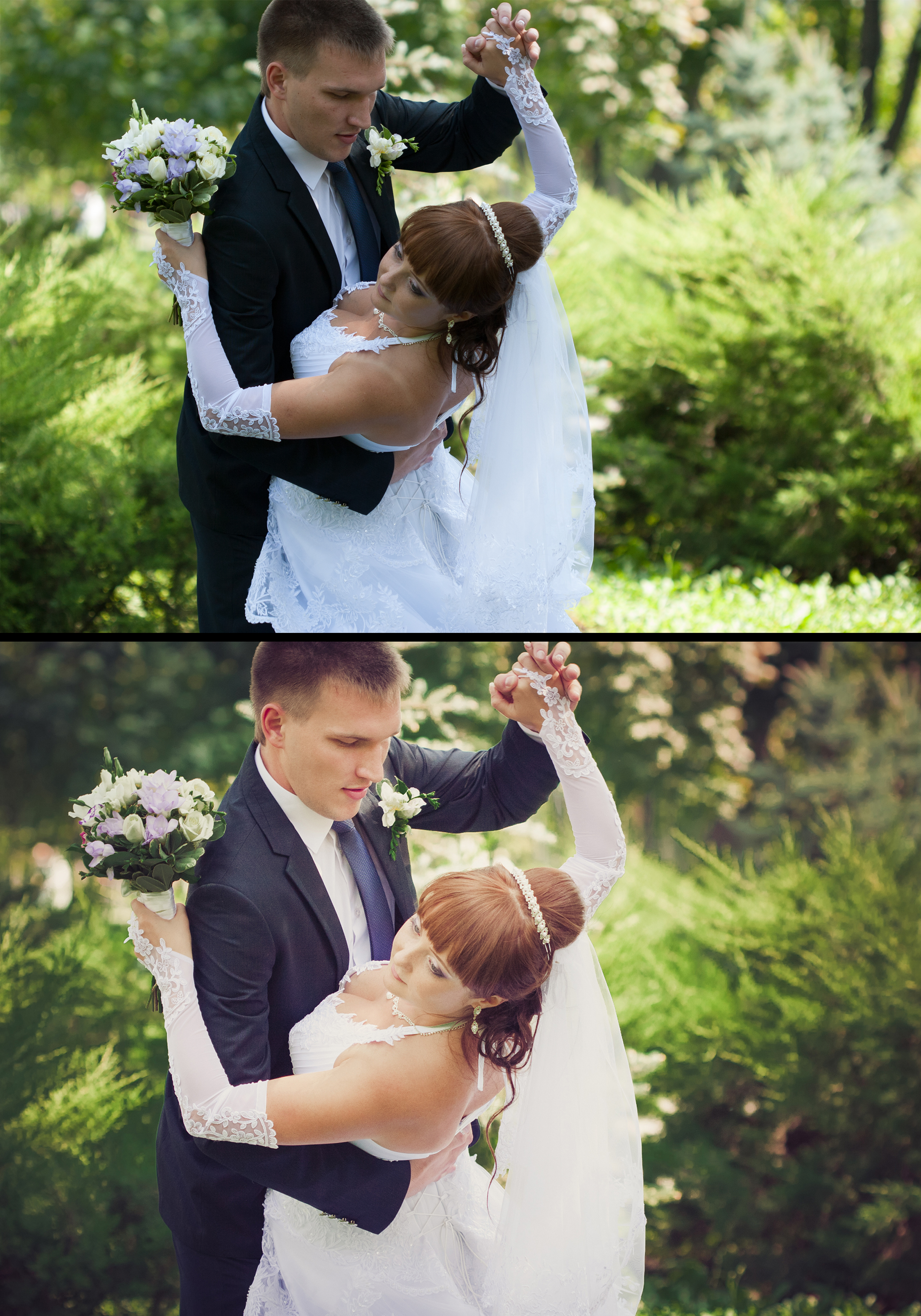 цветокоррекция, ретушь