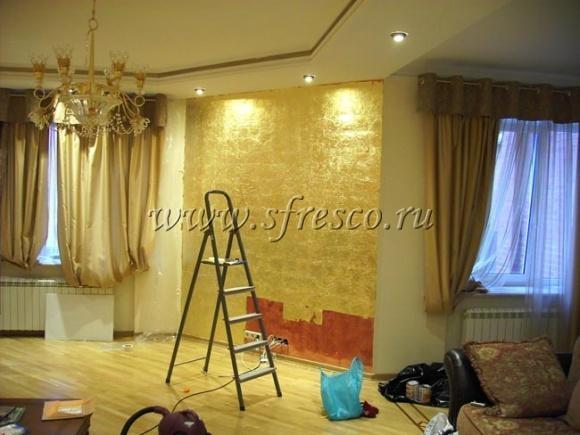 золочение и декор стен