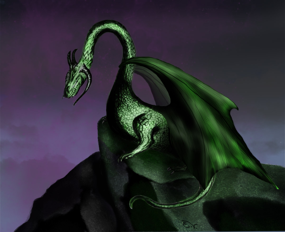 Дракон, digital art