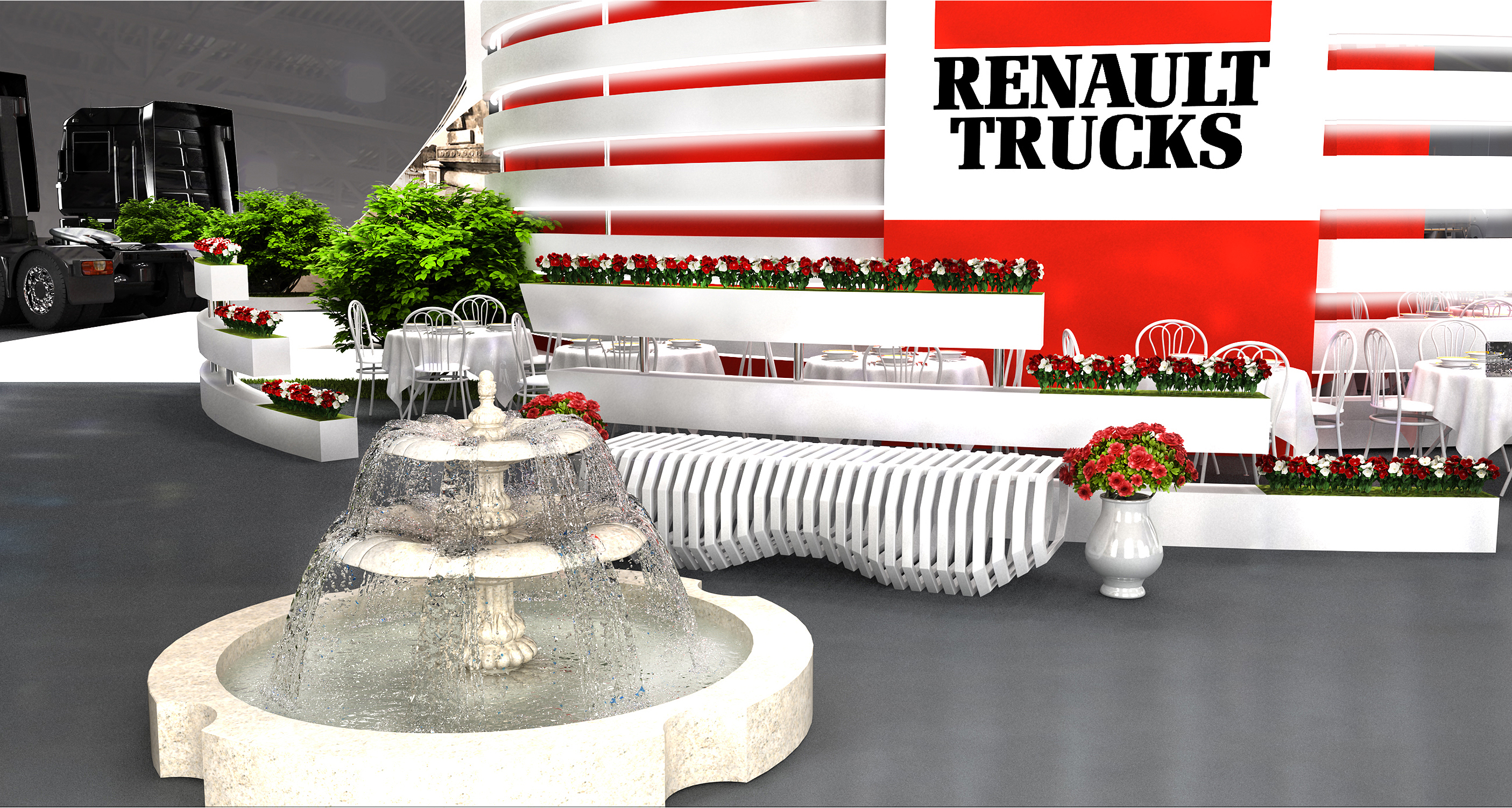 дизайн-проект стенда Renault