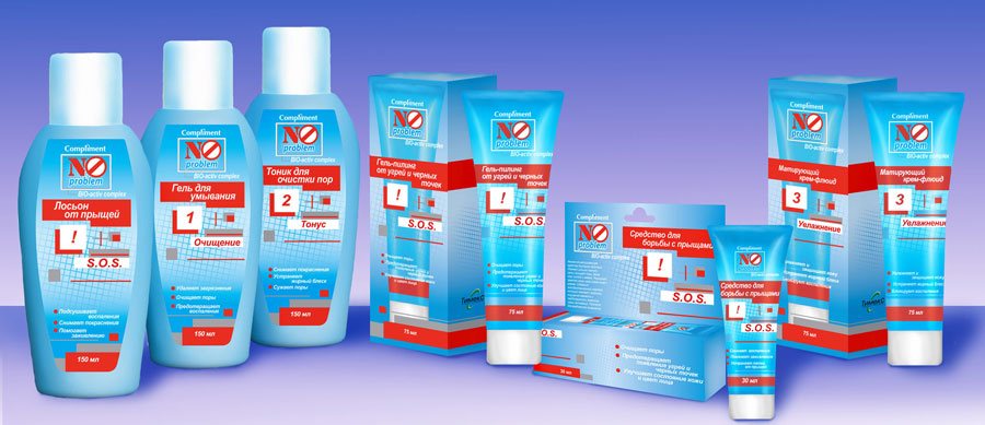 Серия косметики для проблемной кожи "Тимекс"