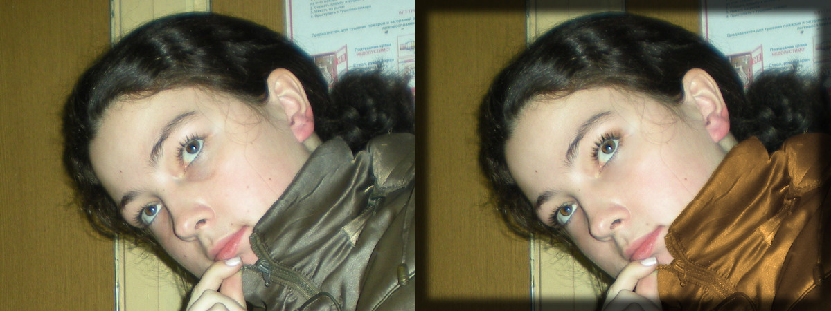 ретушь+замена цвета