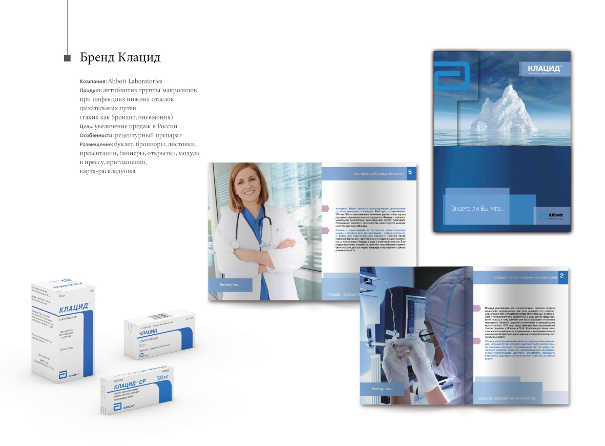 Бренд Клацид / Abbott Laboratories