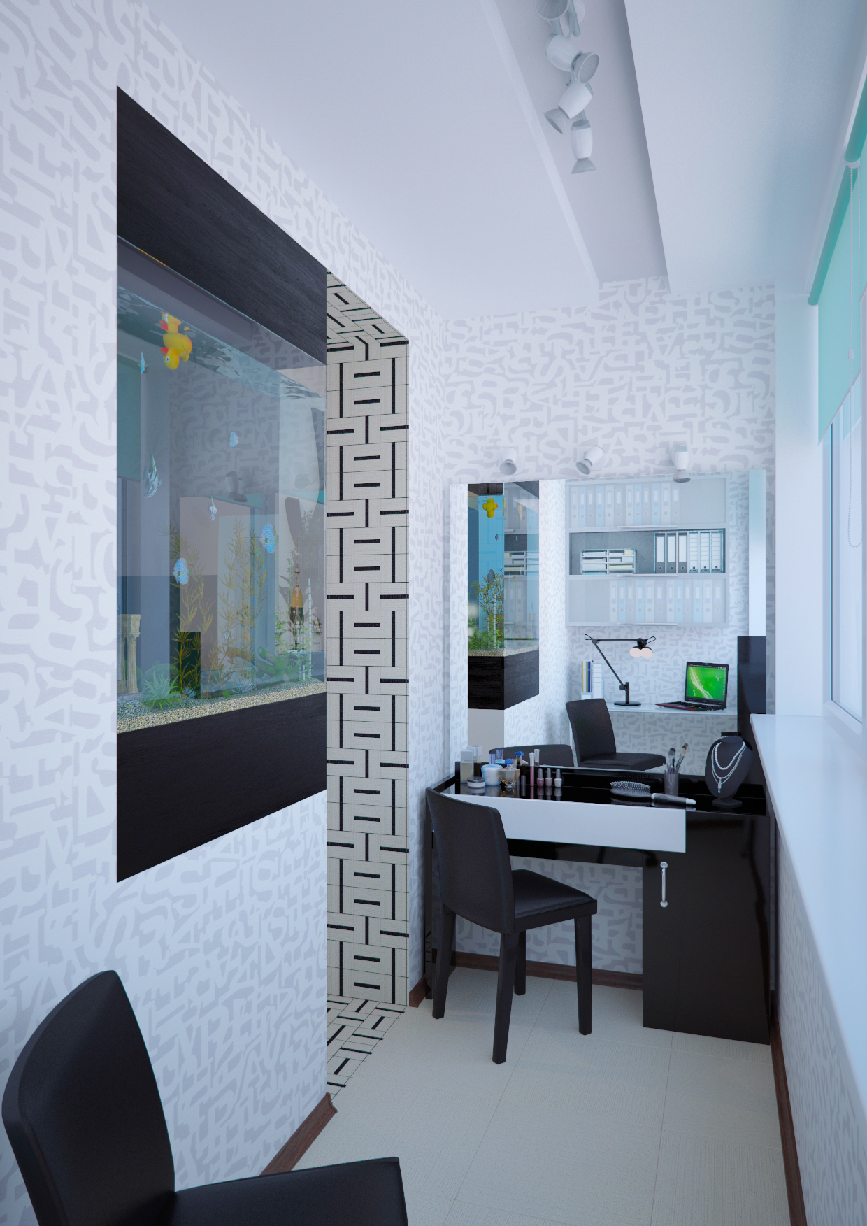 гостинная-лоджия