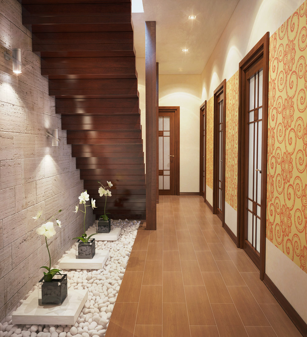 Коттедж, коридор