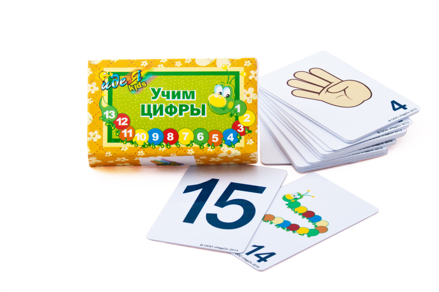 Дизайн серии развивающих карточек