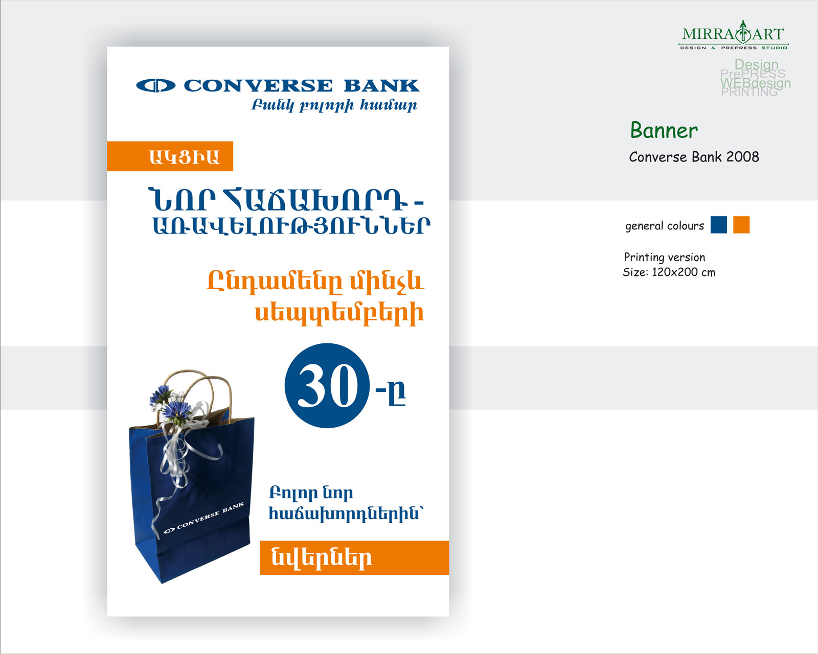 Banner Converse Bank 2008