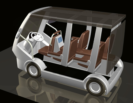 Концепт электромобиля