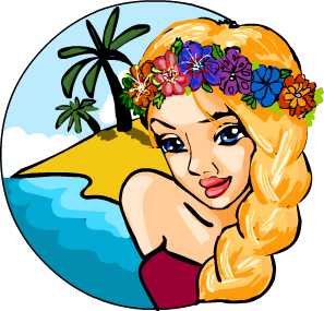 Иконка с девушкой