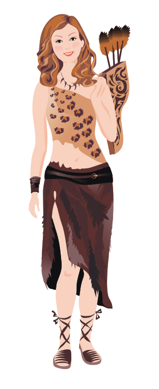 Персонаж "Охотница"