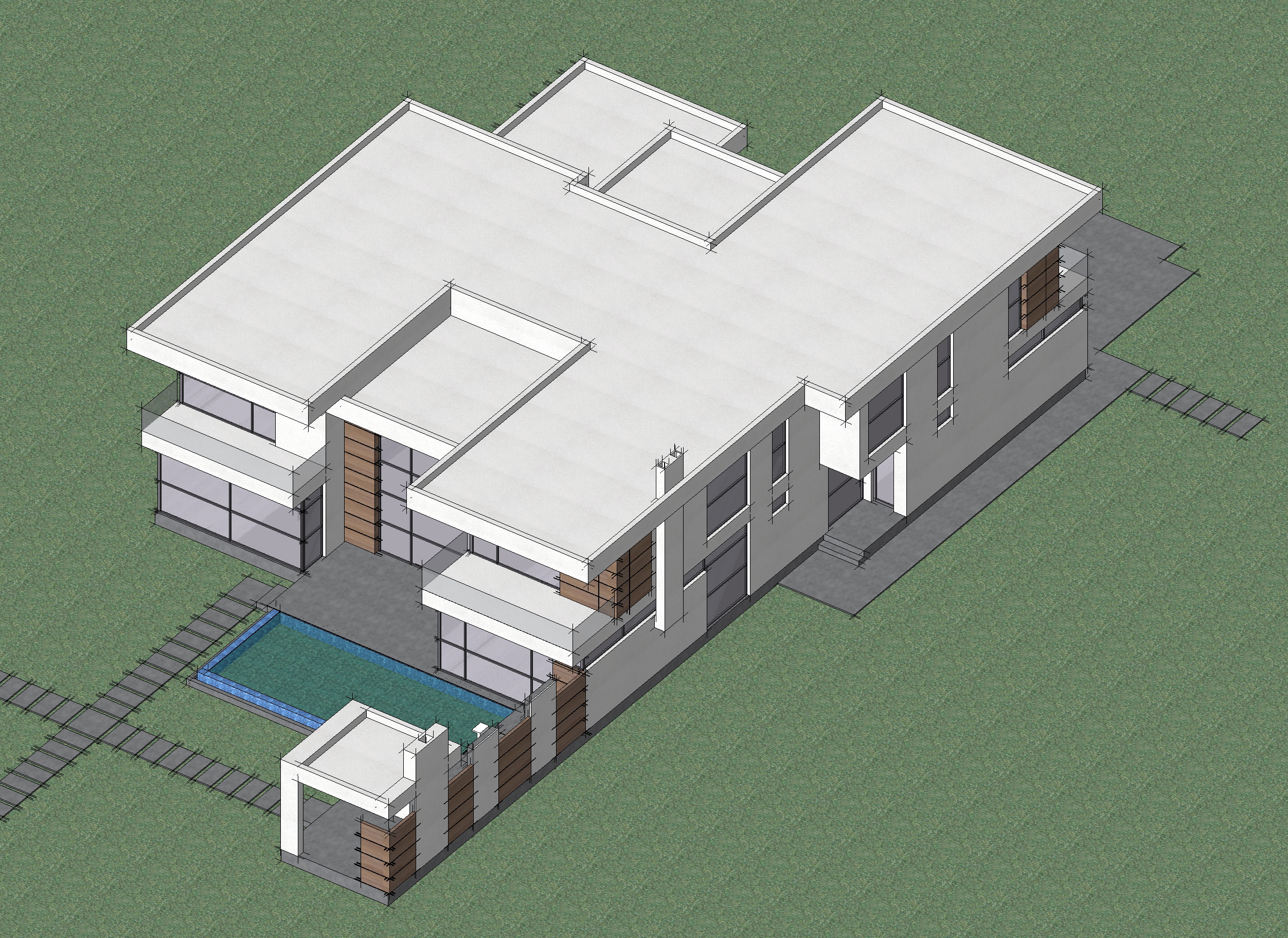 проект жилого дома вариант 2