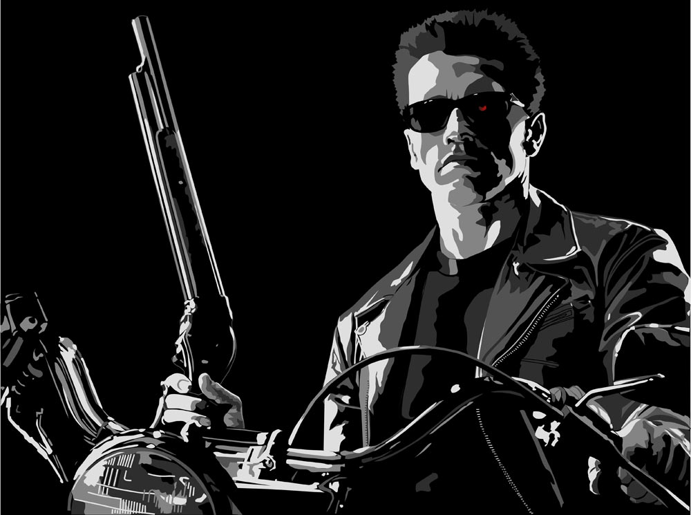 Векторная иллюстрация. Техника - плашки.