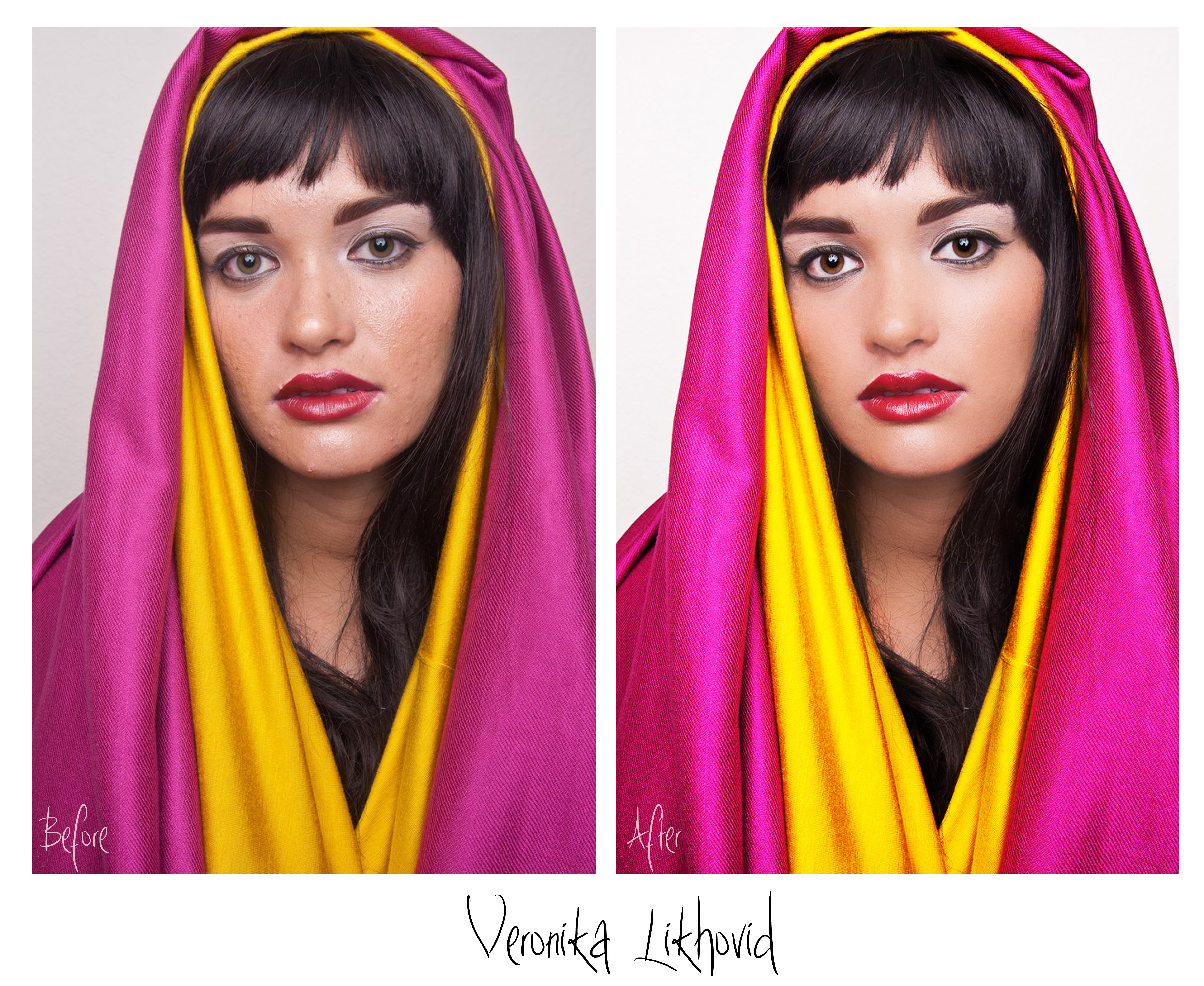 Ретушь портрета