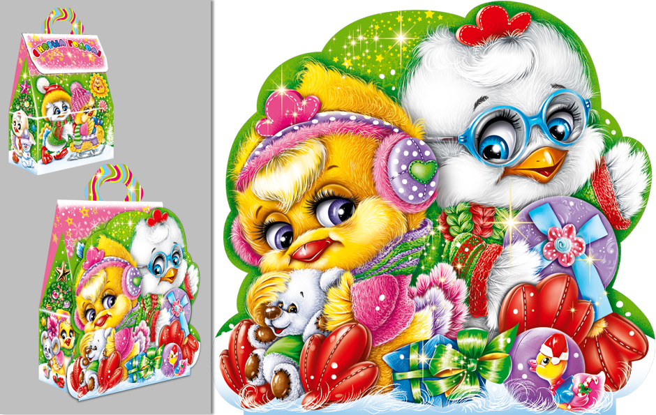 новогодняя упаковка Цыплята-умники (1)