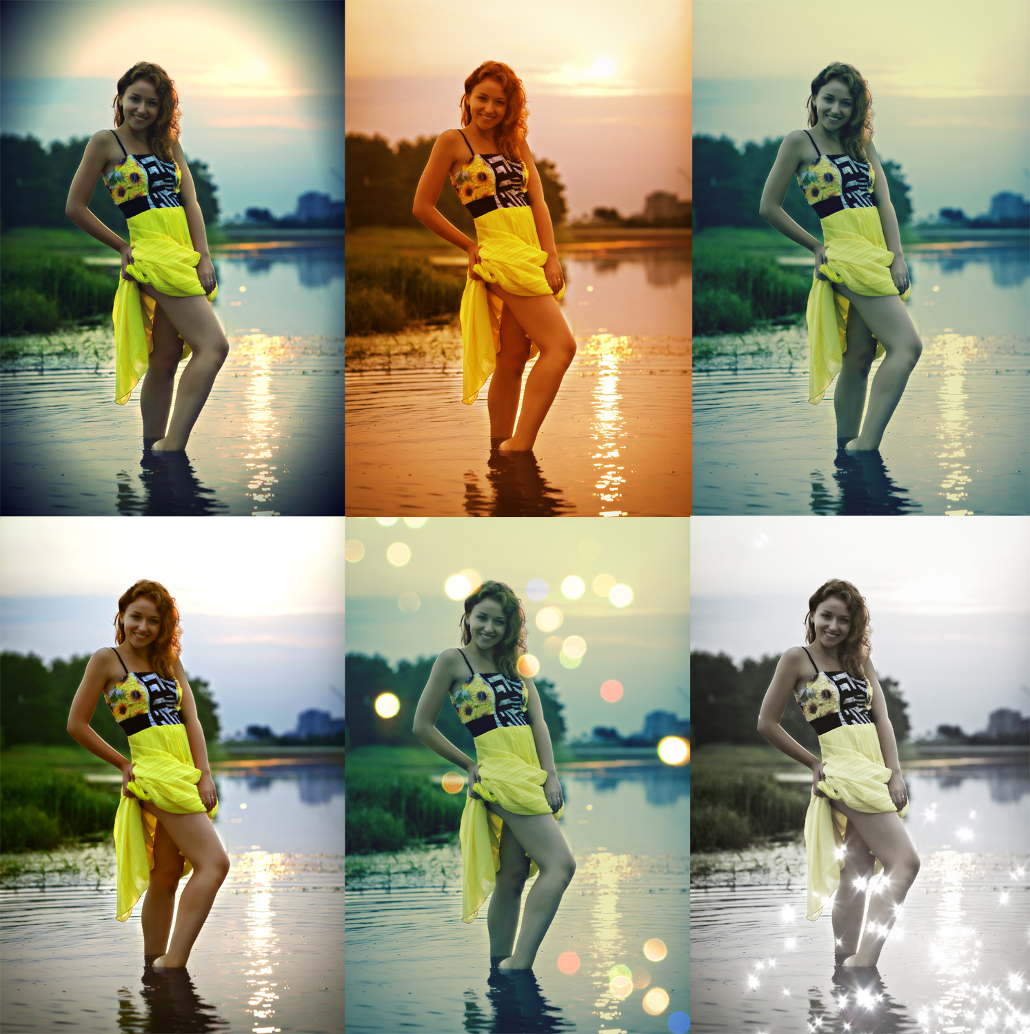 Тонирование, варианты