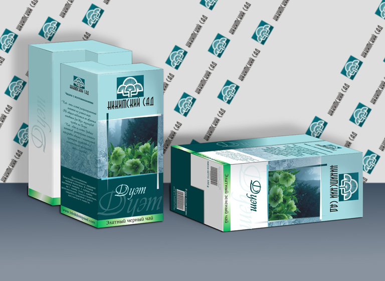 Чаи НБС. Подарочный комплект из 2 упаковок чая "Дуэт"