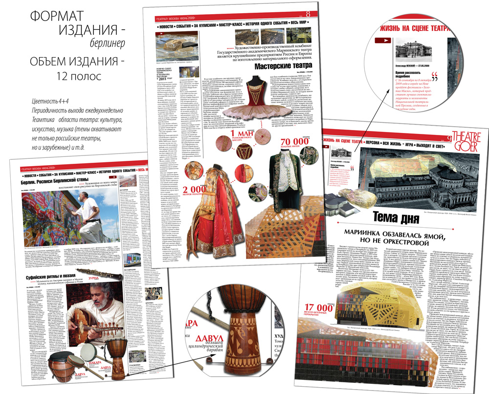 Газета "Театрал. Theatregoer"