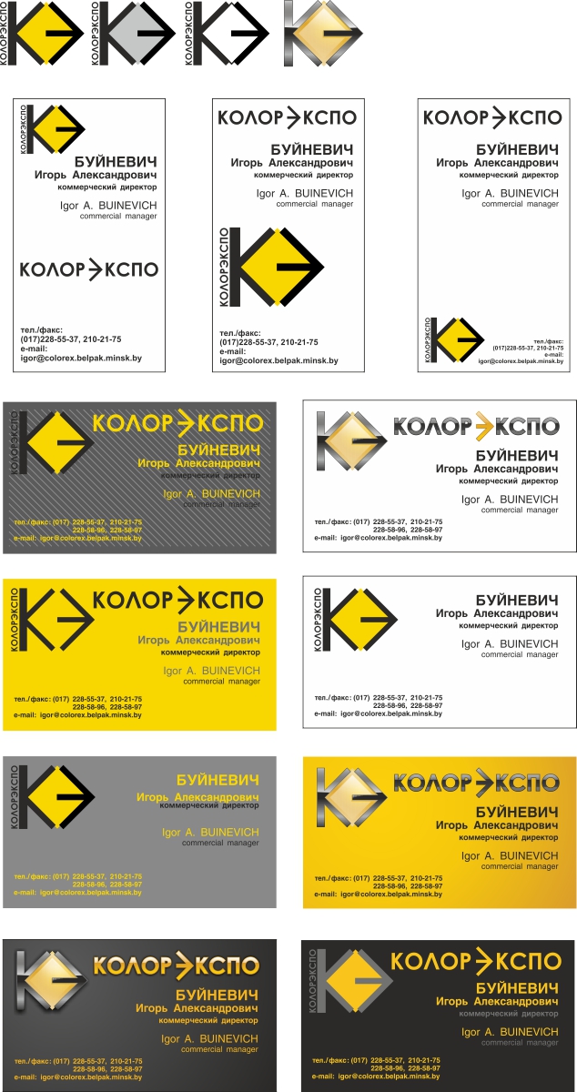 Фирменный стиль"Колорэкспо"