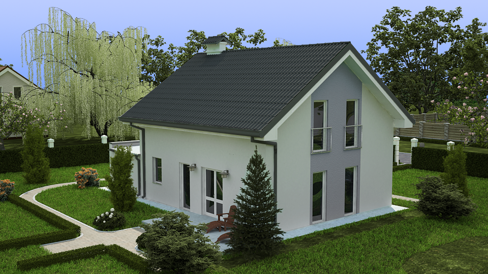 3D графика - Экстерьеры