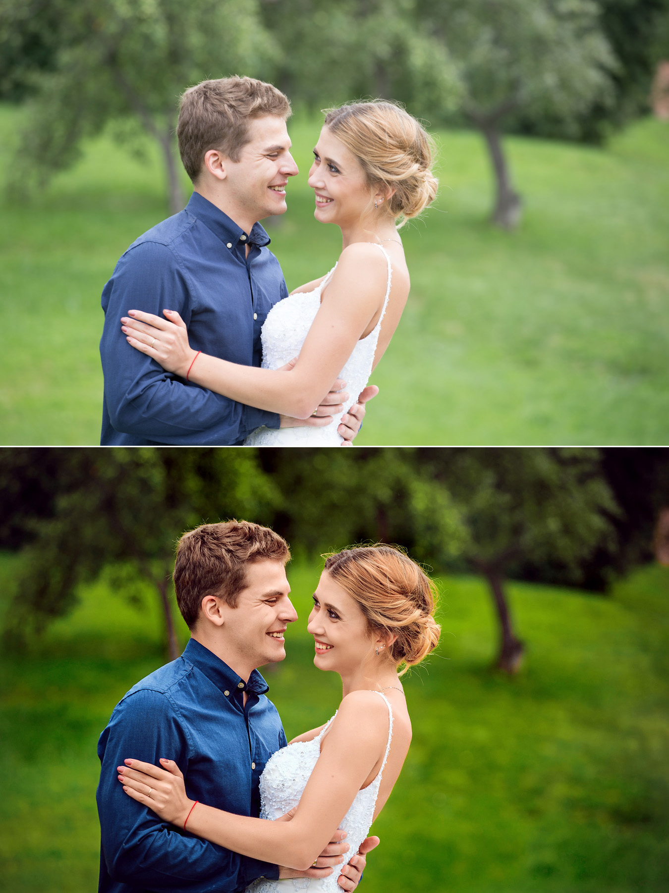 Ретушь/обработка свадебных фотографий